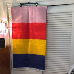 ASOS Colorful Striped Scarf Blanket